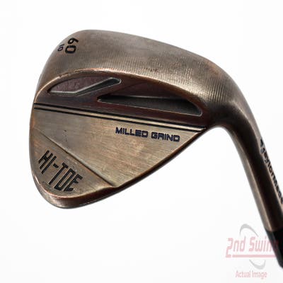 TaylorMade Milled Grind HI-TOE 3 Copper Wedge Lob LW 60° 10 Deg Bounce FST KBS Hi-Rev 2.0 115 Steel Wedge Flex Right Handed 35.0in