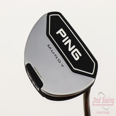 Ping 2023 Mundy Putter Straight Arc Steel Right Handed Black Dot Adjustable Length