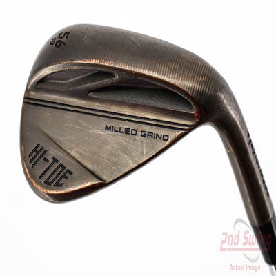 TaylorMade Milled Grind HI-TOE 3 Copper Wedge Sand SW 56° 10 Deg Bounce FST KBS Hi-Rev 2.0 115 Steel Wedge Flex Right Handed 35.25in