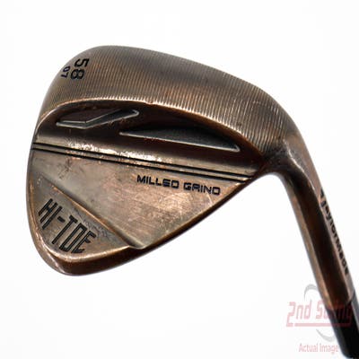 TaylorMade Milled Grind HI-TOE 3 Copper Wedge Lob LW 58° 7 Deg Bounce FST KBS Hi-Rev 2.0 115 Steel Wedge Flex Right Handed 35.0in