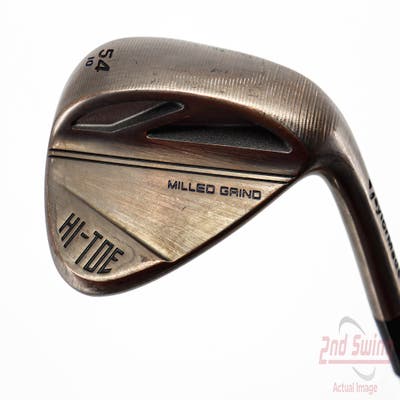 TaylorMade Milled Grind HI-TOE 3 Copper Wedge Sand SW 54° 10 Deg Bounce FST KBS Hi-Rev 2.0 115 Steel Wedge Flex Right Handed 35.25in