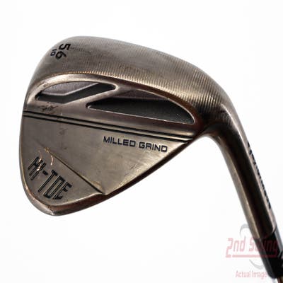 TaylorMade Milled Grind HI-TOE 3 Copper Wedge Sand SW 56° 10 Deg Bounce FST KBS Hi-Rev 2.0 115 Steel Wedge Flex Right Handed 35.25in