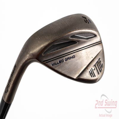 TaylorMade Milled Grind HI-TOE 3 Copper Wedge Sand SW 54° 10 Deg Bounce FST KBS Hi-Rev 2.0 115 Steel Wedge Flex Left Handed 35.25in