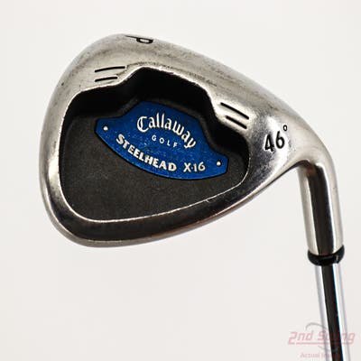 Callaway X-16 Single Iron Pitching Wedge PW Callaway X Steel Steel Regular Right Handed 35.5in