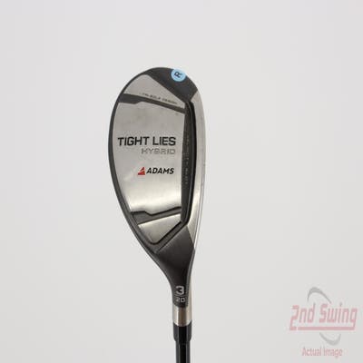 Adams 2021 Tight Lies Hybrid 3 Hybrid 20° Aldila Synergy Red 60 Graphite Regular Right Handed 40.5in