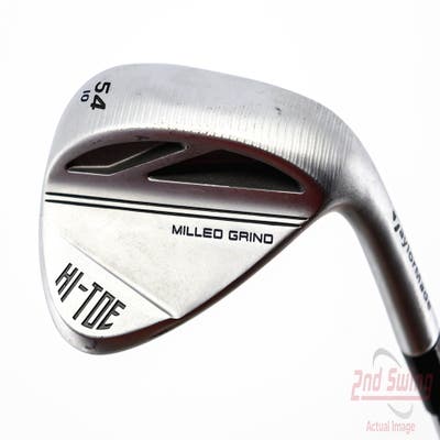 TaylorMade Milled Grind HI-TOE 3 Chrome Wedge Sand SW 54° 10 Deg Bounce FST KBS Hi-Rev 2.0 115 Steel Wedge Flex Right Handed 35.25in