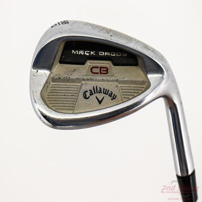 Callaway Mack Daddy CB Wedge Lob LW 58° 12 Deg Bounce FST KBS Hi-Rev 2.0 Steel Wedge Flex Right Handed 34.75in