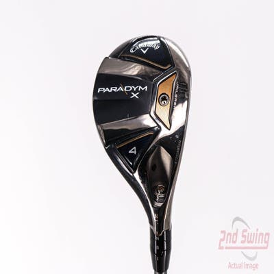 Callaway Paradym X Hybrid 4 Hybrid 21° PX HZRDUS Silver Gen4 75 Graphite Stiff Right Handed 40.0in