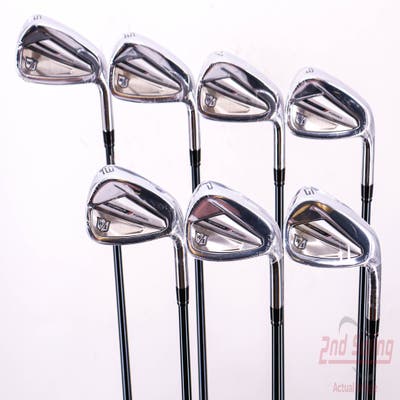 Mint Wilson Staff Dynapwr Forged Iron Set 5-PW GW UST Mamiya Recoil 75 Dart Graphite Regular Right Handed 38.25in