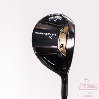 Callaway Paradym X Fairway Wood 5 Wood 5W 18° PX HZRDUS Silver Gen4 70 Graphite Stiff Right Handed 43.5in