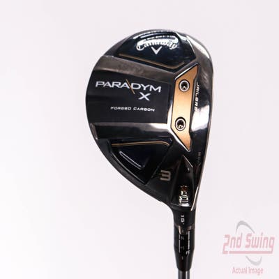 Callaway Paradym X Fairway Wood 3 Wood 3W 15° PX HZRDUS Silver Gen4 70 Graphite Stiff Right Handed 43.5in