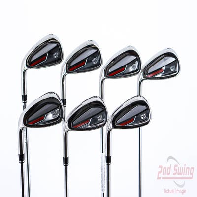 Wilson Staff Dynapwr Iron Set 5-PW GW FST KBS Max Ultralite Steel Regular Left Handed 38.5in