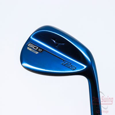 Mizuno T22 Blue Wedge Lob LW 60° 10 Deg Bounce C Grind Dynamic Gold Tour Issue S400 Steel Stiff Right Handed 35.5in