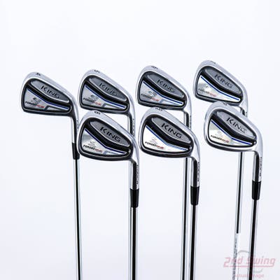 Cobra King Forged One Length Iron Set 4-PW FST KBS Tour FLT Steel Regular Right Handed 37.25in