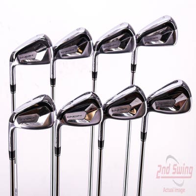 Titleist CNCPT-01 Iron Set 4-PW AW FST KBS Tour $-Taper Steel X-Stiff Left Handed 38.5in