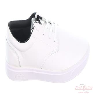 New Mens Golf Shoe Cuater By Travis Mathew The Wildcard Leather 12 White MSRP $145 4MU189/1WHT