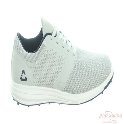 New Mens Golf Shoe Cuater By Travis Mathew The Moneymaker 9.5 Grey/White/Grey MSRP $160 4MR216/OHMM