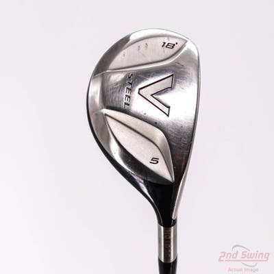 TaylorMade V Steel Fairway Wood 5 Wood 5W 18° TM M.A.S.2 Graphite Regular Right Handed 42.0in