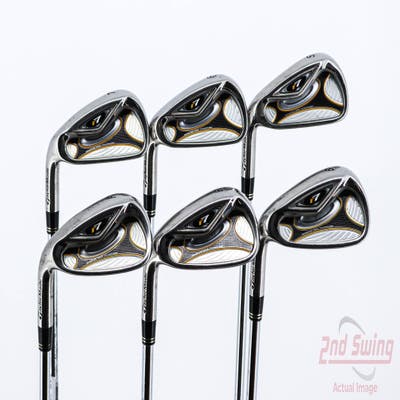 TaylorMade R7 Iron Set 5-PW TM T-Step 90 Steel Regular Left Handed 38.0in