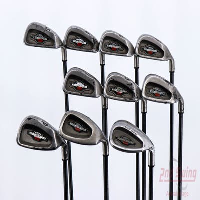 Callaway 1994 Big Bertha Iron Set 3-PW SW LW Callaway RCH 96 Graphite Regular Right Handed 38.0in