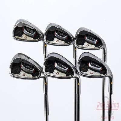 Ping G20 Iron Set 7-PW AW SW Ping TFC 169I Graphite Senior Right Handed Yellow Dot 37.0in