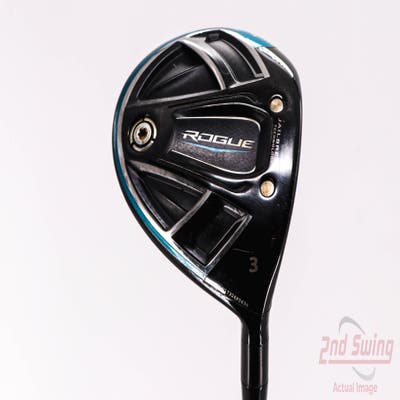 Callaway Rogue Fairway Wood 3 Wood 3W Aldila Quaranta Blue 40 Graphite Ladies Right Handed 41.5in