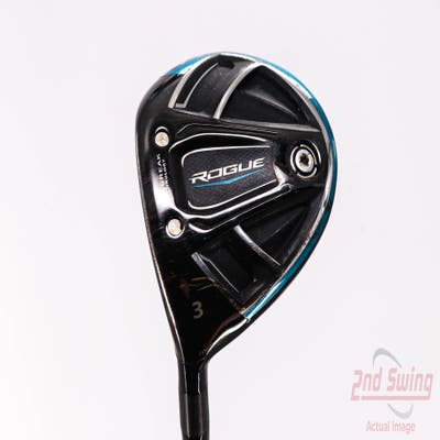 Callaway Rogue Fairway Wood 3 Wood 3W Aldila Quaranta Blue 50 Graphite Senior Left Handed 43.0in