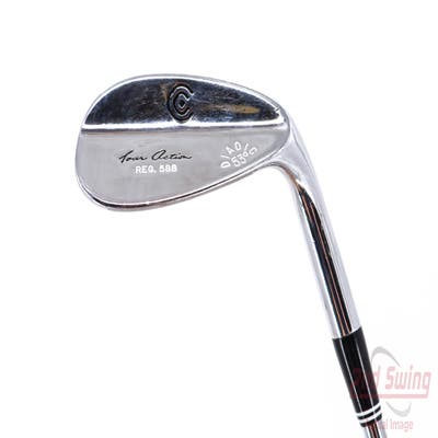 Cleveland 588 Tour Satin Chrome Wedge Gap GW 53° True Temper Dynamic Gold Steel Wedge Flex Right Handed 35.0in