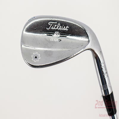 Titleist Vokey SM7 Tour Chrome Wedge Gap GW 52° 8 Deg Bounce F Grind SM7 BV Steel Wedge Flex Right Handed 35.5in