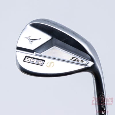 Mizuno S23 Satin Chrome Wedge Sand SW 54° 10 Deg Bounce S Grind FST KBS Hi-Rev 2.0 115 Steel Wedge Flex Right Handed 35.25in