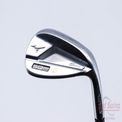 Mizuno S23 Satin Chrome Wedge Gap GW 50° 8 Deg Bounce S Grind FST KBS Hi-Rev 2.0 115 Steel Wedge Flex Right Handed 35.25in