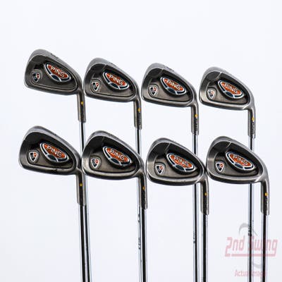 Ping i10 Iron Set 3-PW Ping AWT Steel Regular Right Handed Yellow Dot 38.0in