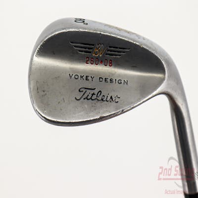 Titleist Vokey Chrome 200 Wedge Lob LW 60° 8 Deg Bounce True Temper Dynamic Gold Steel Wedge Flex Right Handed 35.25in