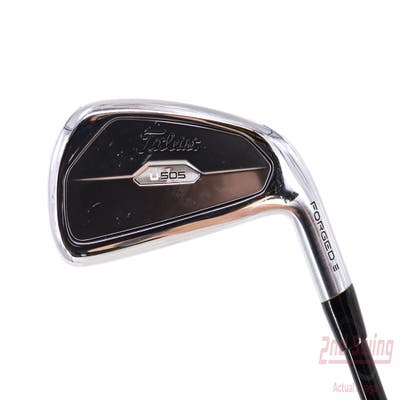 Titleist 2023 U 505 Utility Utility Iron 2 Utility Project X HZRDUS Black 4G 80 Graphite Stiff Right Handed 39.75in