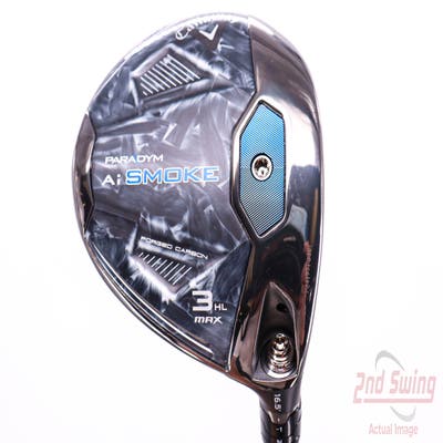 Mint Callaway Paradym Ai Smoke Max Fairway Wood 3 Wood HL 16.5° MCA Tensei AV-XLINK Blue 75 Graphite Stiff Right Handed 43.25in