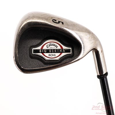 Callaway 2002 Big Bertha Single Iron 5 Iron Callaway RCH 75i Graphite Regular Right Handed 38.0in