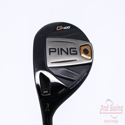 Ping G400 Fairway Wood 3 Wood 3W 14.5° Accra Tour Z LS 75 Graphite Stiff Left Handed 43.5in