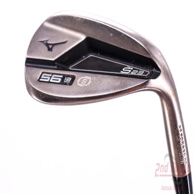 Mizuno S23 Copper Cobalt Wedge Sand SW 56° 12 Deg Bounce S Grind FST KBS Hi-Rev 2.0 Steel Wedge Flex Right Handed 35.25in