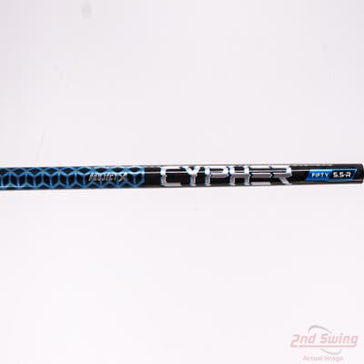 Used W/ Cleveland Adapter Project X Cypher Black 50g Driver Shaft Regular 45.0in