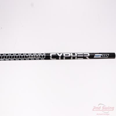 Used W/ Cleveland Adapter Project X Cypher Black 40g Driver Shaft Senior 45.0in