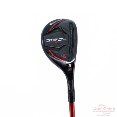 TaylorMade Stealth 2 HD Rescue Hybrid 3 Hybrid 20° Fujikura Speeder NX Red 60 Graphite Stiff Right Handed 40.75in