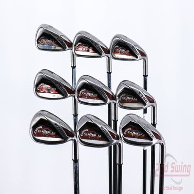 Callaway Diablo Edge Iron Set 5-PW GW SW LW Diablo Edge Iron Graphite Graphite Senior Right Handed 38.0in