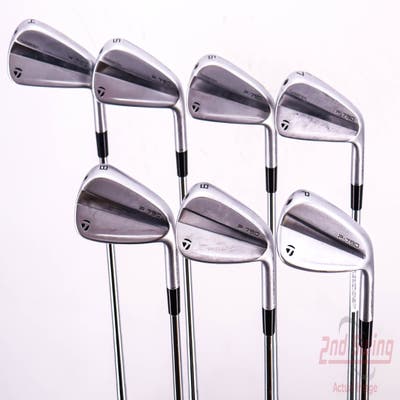 TaylorMade 2023 P790 Iron Set 4-PW FST KBS Tour-V 110 Steel Stiff Right Handed 38.0in