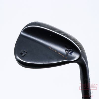 TaylorMade Milled Grind 3 Raw Black Wedge Lob LW 58° 11 Deg Bounce SB FST KBS Hi-Rev 2.0 115 Steel Wedge Flex Right Handed 35.0in