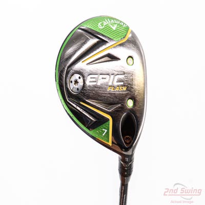 Callaway EPIC Flash Fairway Wood 7 Wood 7W 21° Project X EvenFlow Green 55 Graphite Senior Right Handed 42.0in