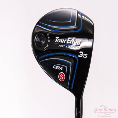 Tour Edge Hot Launch C524 Fairway Wood 3 Wood 3W 15° Aldila Ascent Blue 50 Graphite Stiff Right Handed 43.0in