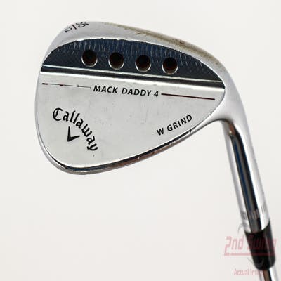 Callaway Mack Daddy 4 Chrome Wedge Sand SW 56° 12 Deg Bounce W Grind Dynamic Gold Tour Issue 115 S200 Steel Stiff Right Handed 35.0in