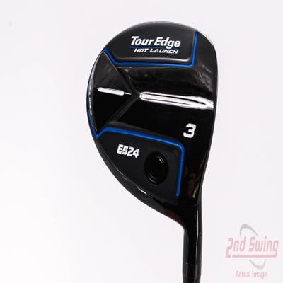 Mint Tour Edge Hot Launch E524 Fairway Wood 3 Wood 3W Aldila Ascent Blue 50 Graphite Regular Right Handed 42.5in