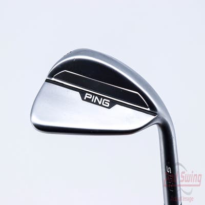 Ping s159 Chrome Wedge Sand SW 56° 10 Deg Bounce E Grind Ping Z-Z115 Steel Wedge Flex Right Handed Black Dot 35.75in