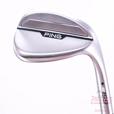 Ping s159 Chrome Wedge Sand SW 56° 10 Deg Bounce H Grind Ping Z-Z115 Steel Wedge Flex Right Handed Black Dot 35.75in